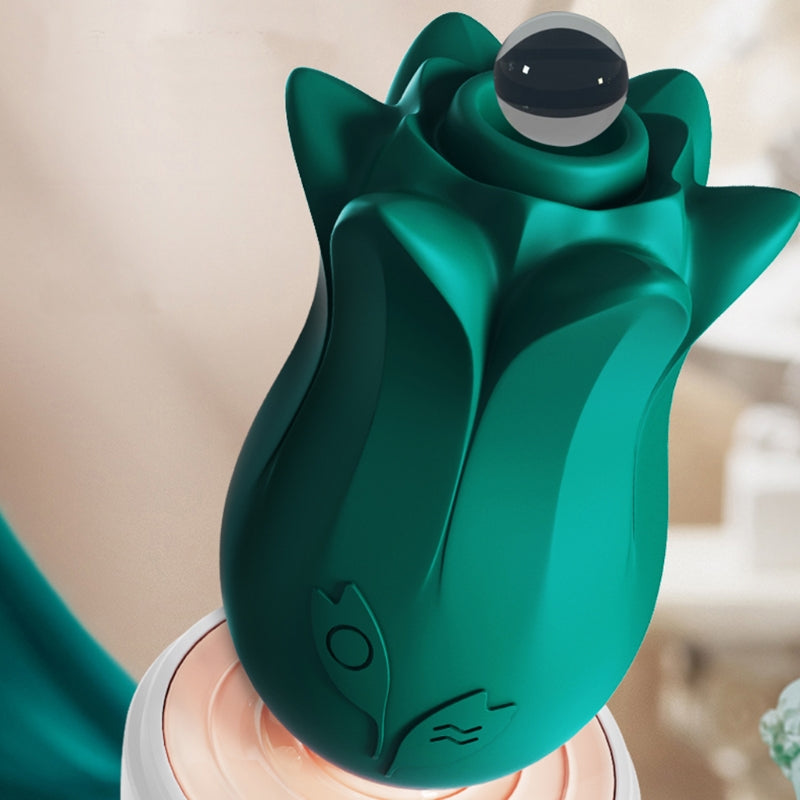 Rechargeable 4 Modes Rose Stimulator