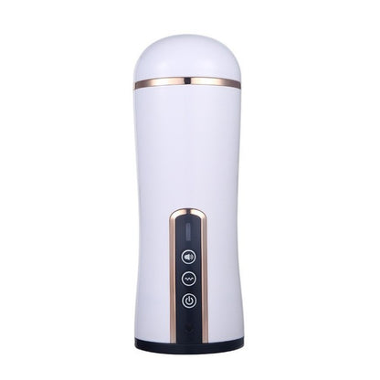 Aircraft Cup Men's Electric Telescopic Vacuum Oral Masturbation Cup Adult Sex Products Penis Trainer
