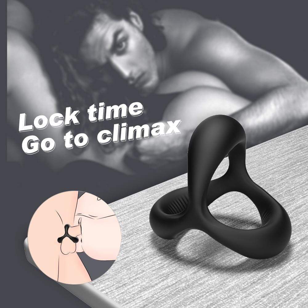 S-HANDE 1.14-Inch Silicone Penis Ring for Erection Enhancing