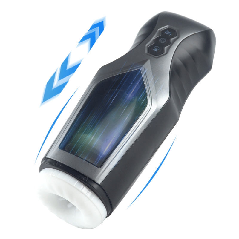 ACMEJOY -7 Thursting & Vibrating with Huge Visible Window Oral Male Masturbator