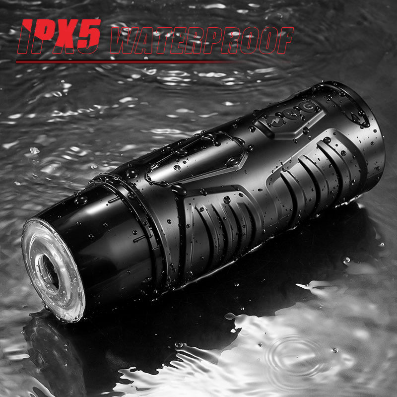 Carl-7 Thrusting & Rotating Modes with Strong Suction Cup for Penis Stimulation Male Masturbator Cup