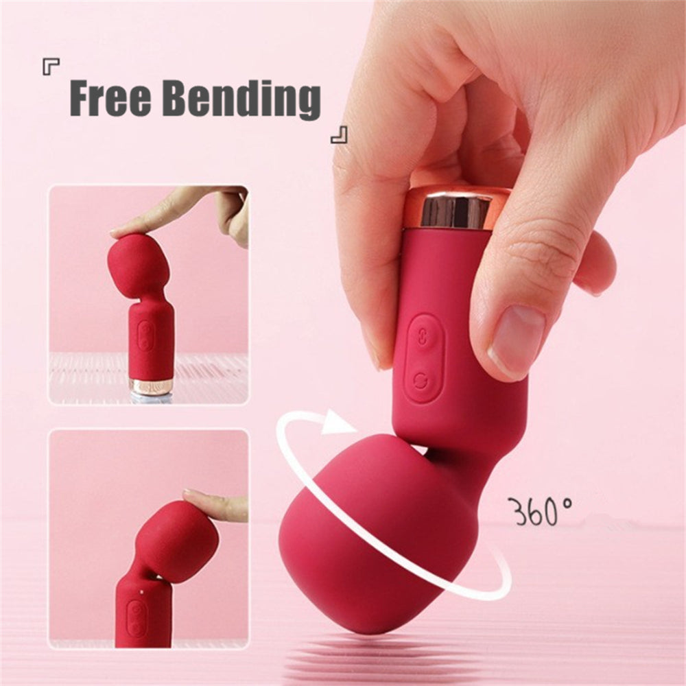 Mini Strong Shock Av Vibrator Women's Multi Frequency Second Wave Masturbator Small Massage Stick Adult Fun Products