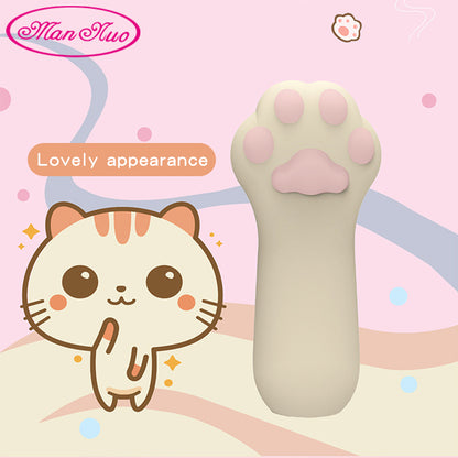 Kitten Paw Fingertip I Egg Skipping Vibrating Stick Female Massage Mas