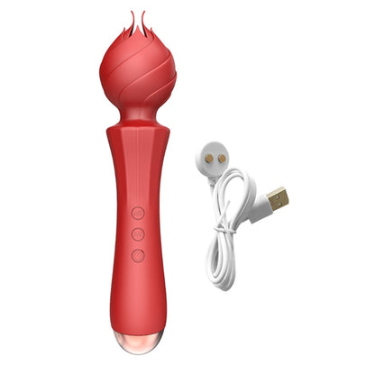 G-spot Flexible Rose Head Vibrator