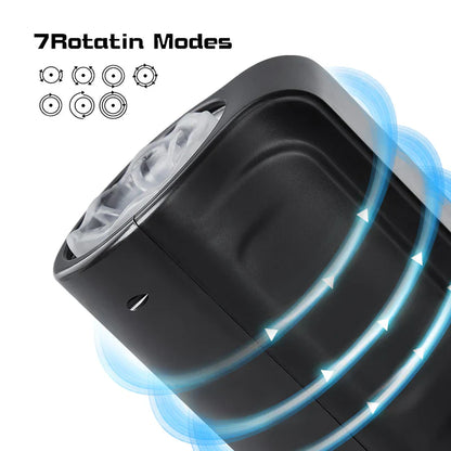 Hand-hold 7 Rotating Modes Male Masturbator