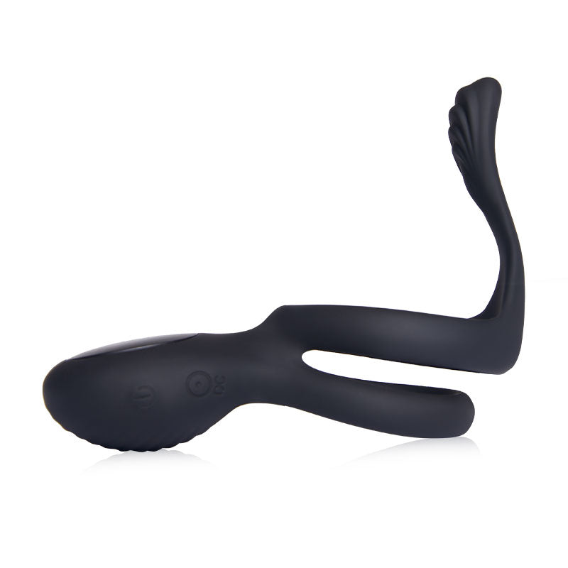 Hot Vibration Stimulating & Remote Control Double Cock Rings for Couple Play