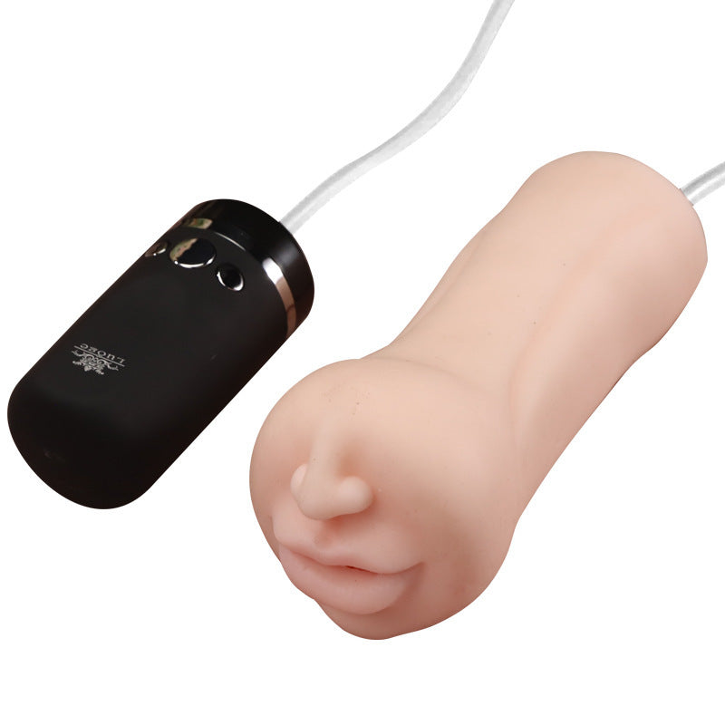 Oral Sex Sucking Clip Sucking Vibrating Airplane Cup Full Automatic Male Masturbator Electric Adult Sex Products Male