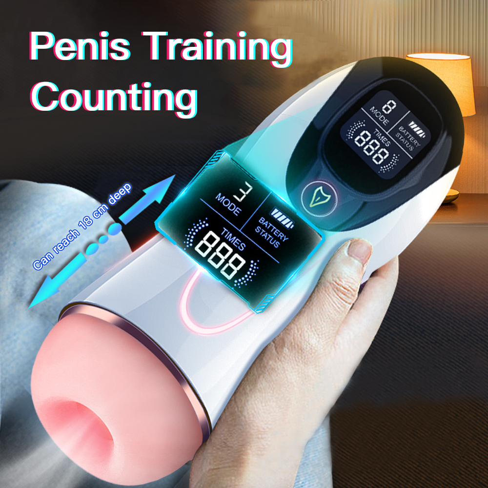 Automatic Male Masturbator Sucking Vibration Oral Sex Real Vagina Pocket Cat Penis Oral Sex Machine Toy