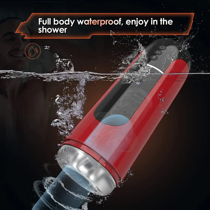 7 Thrusting & Vibration 3D Realistic TPE Automatic Male Masturbator