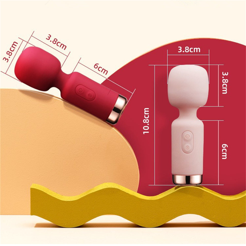 Mini Strong Shock Av Vibrator Women's Multi Frequency Second Wave Masturbator Small Massage Stick Adult Fun Products