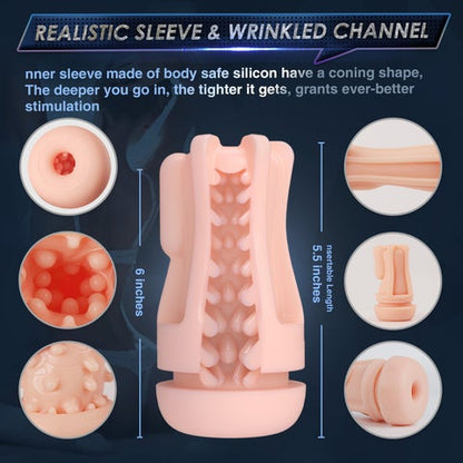 Lion - Electric Blow Job Toy With 3 Suction Modes