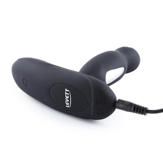 LEVETT E-Stim 360° Rotation Vibrating Prostate Anal Plug with Remote Control