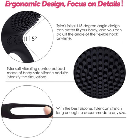 Vibrating Cock Ring Pennis Ring for Men Couples Pleasure, Penis Rings