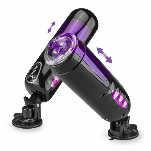 Trainer Rotating and Thrusting Suction Cup Masturbator