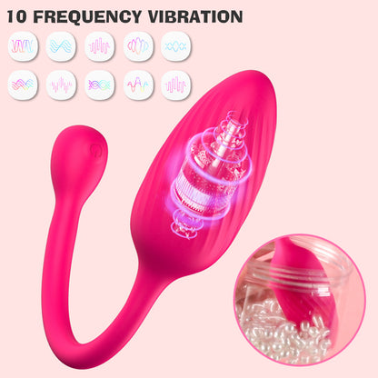 Remote Control Vibrating Egg Built-in Keel Panties Vibrator