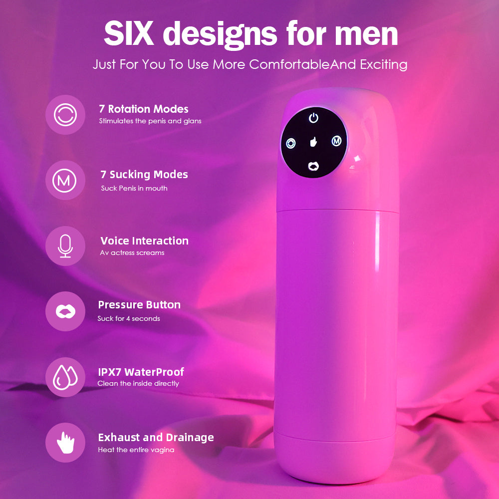 Automatic Rotating Sucking Masturbation Cup For Men Electric Masturbator
