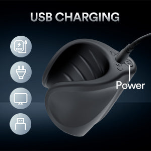 Acmejoy Handheld Flexible 10 Vibrating Male Masturbation Cup