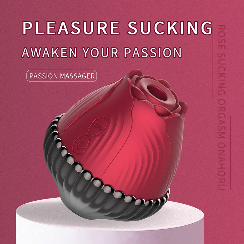 Amazon's New Fun Egg Skipping, Sucking Roses, Teasing Second Tide Women's Masturbation Device, Women's Toy Fun Products