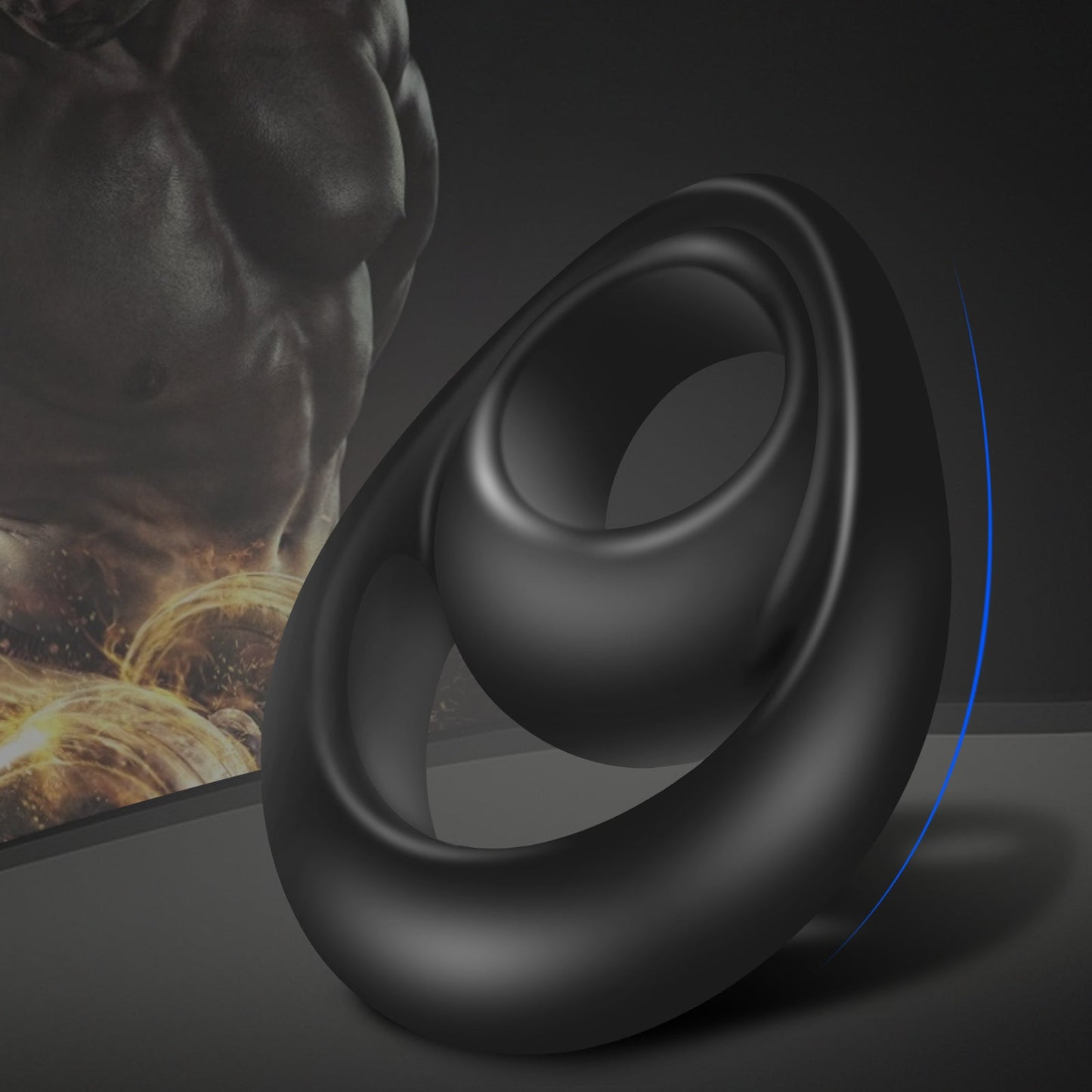 ALLOVER Silicone Versatile Erection Enhancing Penis Ring
