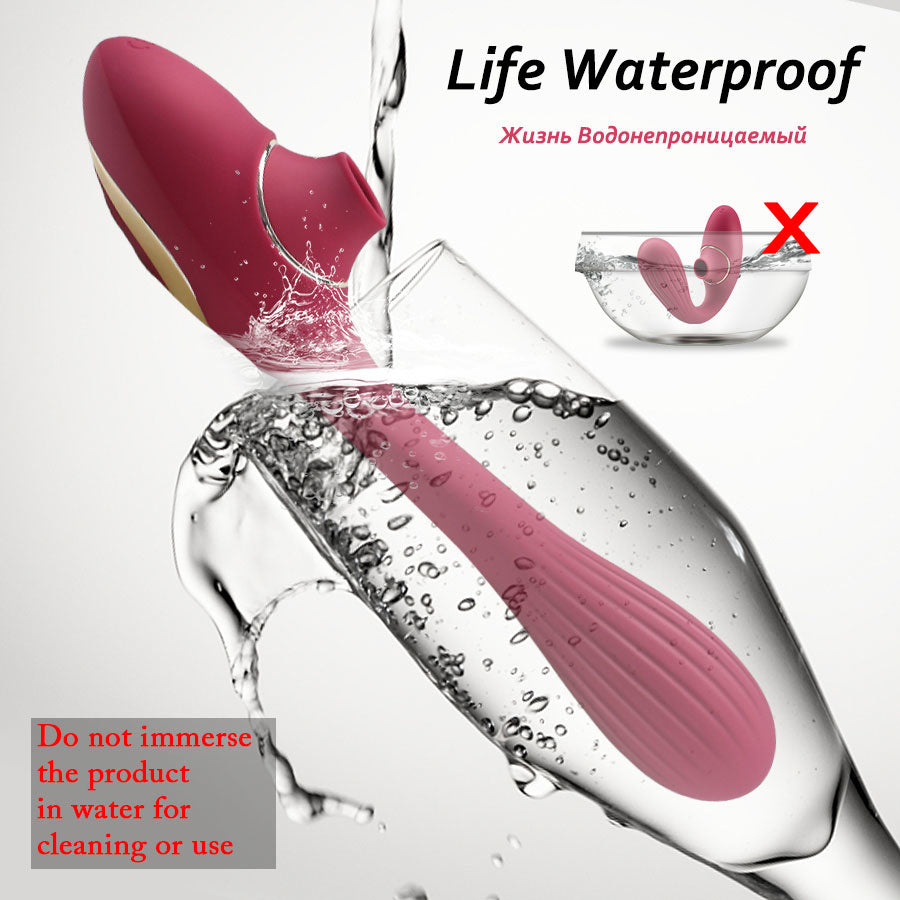 Sucking Vibrator for Women 10 Mode Suction Cup Vibrator