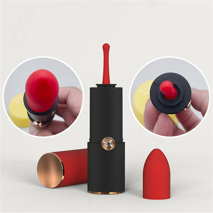Kissing Lipstick Exciting Mini Vibrator Stimulation Massage Stick Sex Products