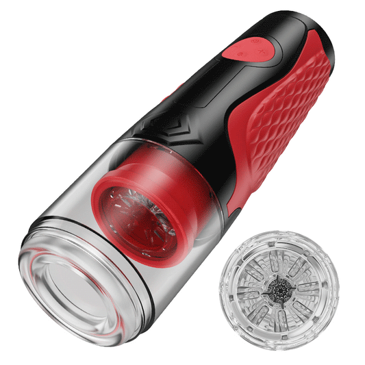 Hurricane - Automatic 5 Thrusting & Rotating for Penis Stimulation Masturbator Cup