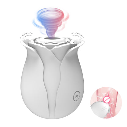 Rose Vibrator Delux With Multicolor