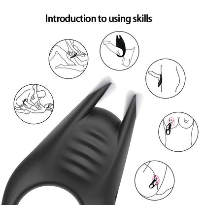 Lock Ring 10 Frequency Adult Products For Men And Women