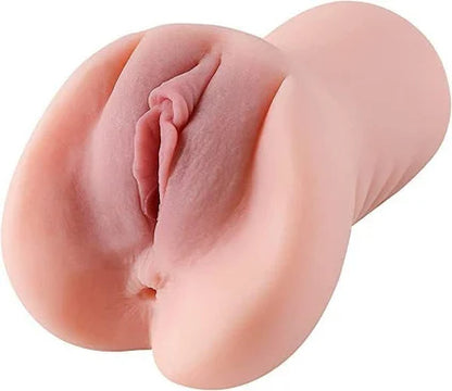 Pocket Pussy Male Masturbation Sex Toys with Realistic 3D Vagina and Tight Anus. Portable Man Masturbation Stroker Adult Sex Doll