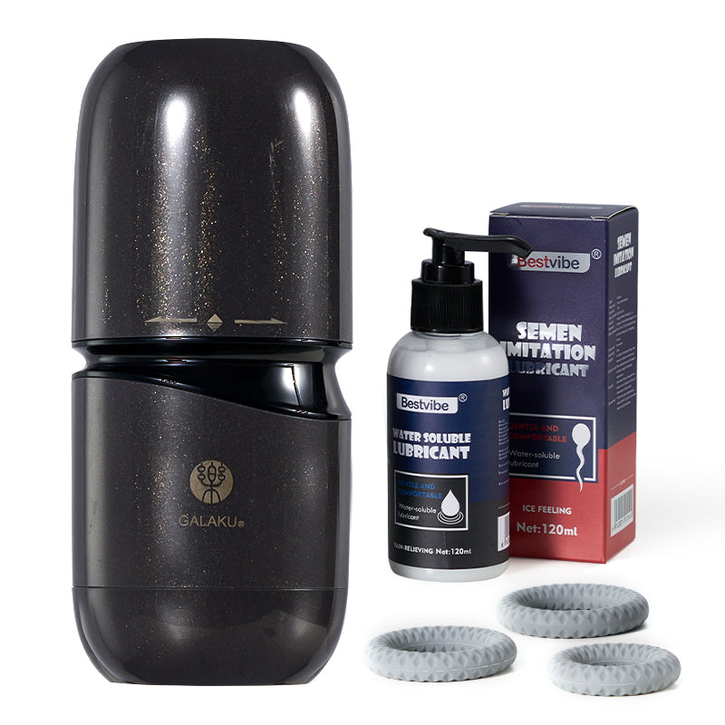 GALAKU - Vacuum Suction Vibration App-Controlled Male Masturbation