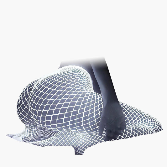 Glow in the Dark Fishnet Stockings