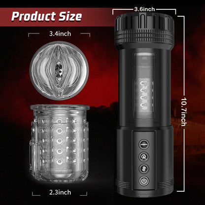 Eder - Automatic Sucking Thrusting Detachable Masturbation Cup