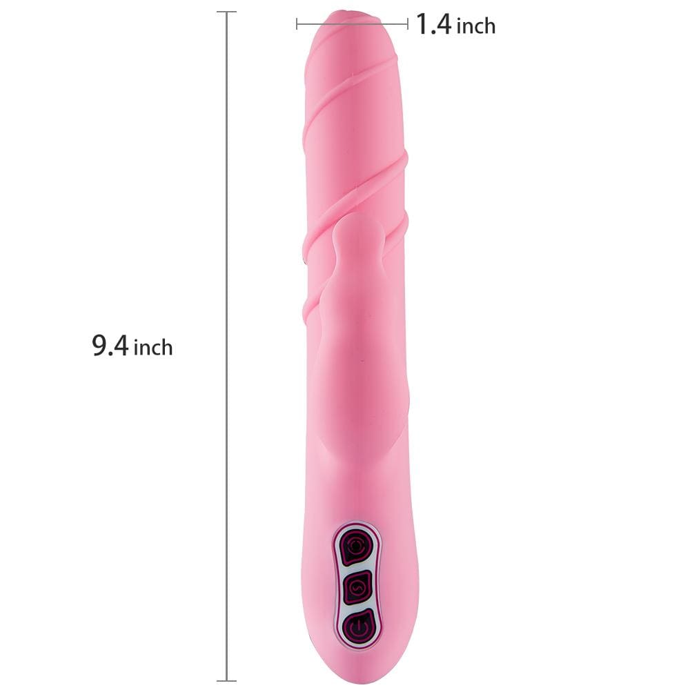 G-Spot Clitoral Massager 360 Rotation Rabbit Vibrator