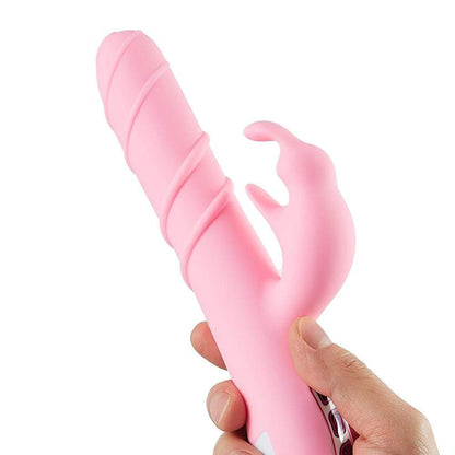 G-Spot Clitoral Massager 360 Rotation Rabbit Vibrator