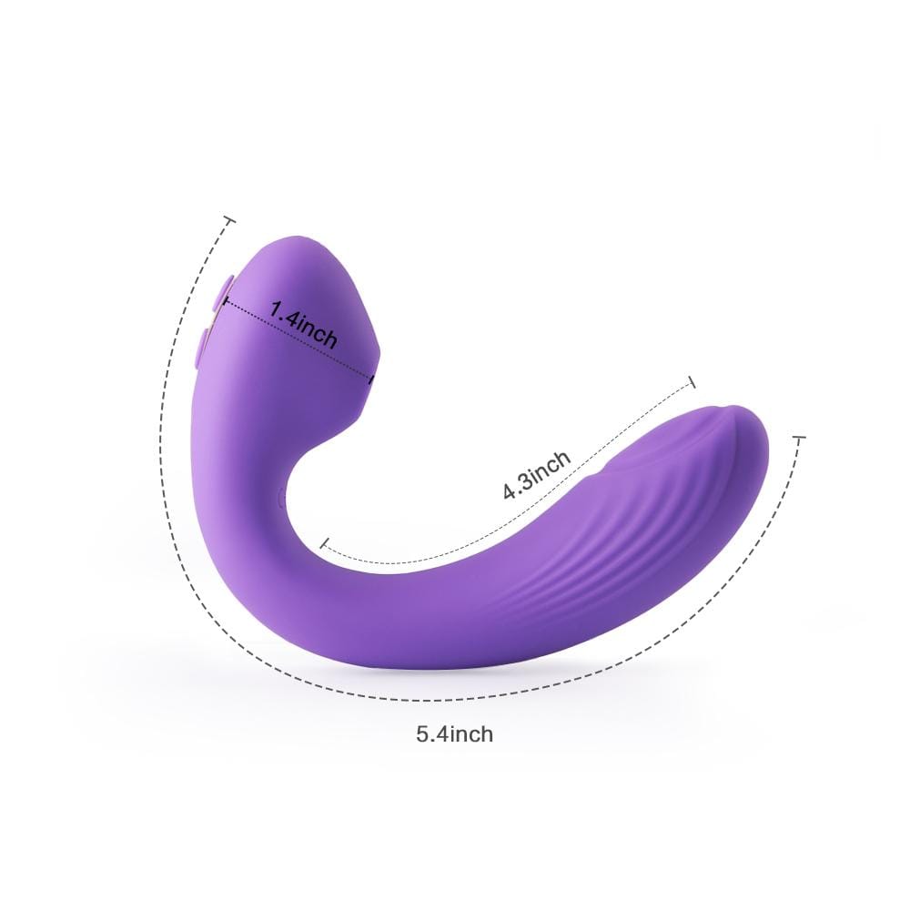 G-Spot Bumping Clitoral Sucking Vibrator
