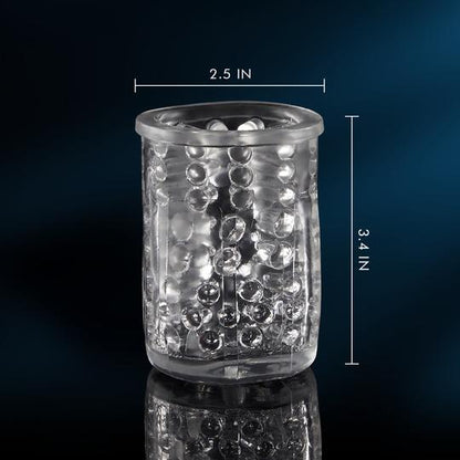 Telescoping Rotating 8 Modes Vision Window Masturbation Cup