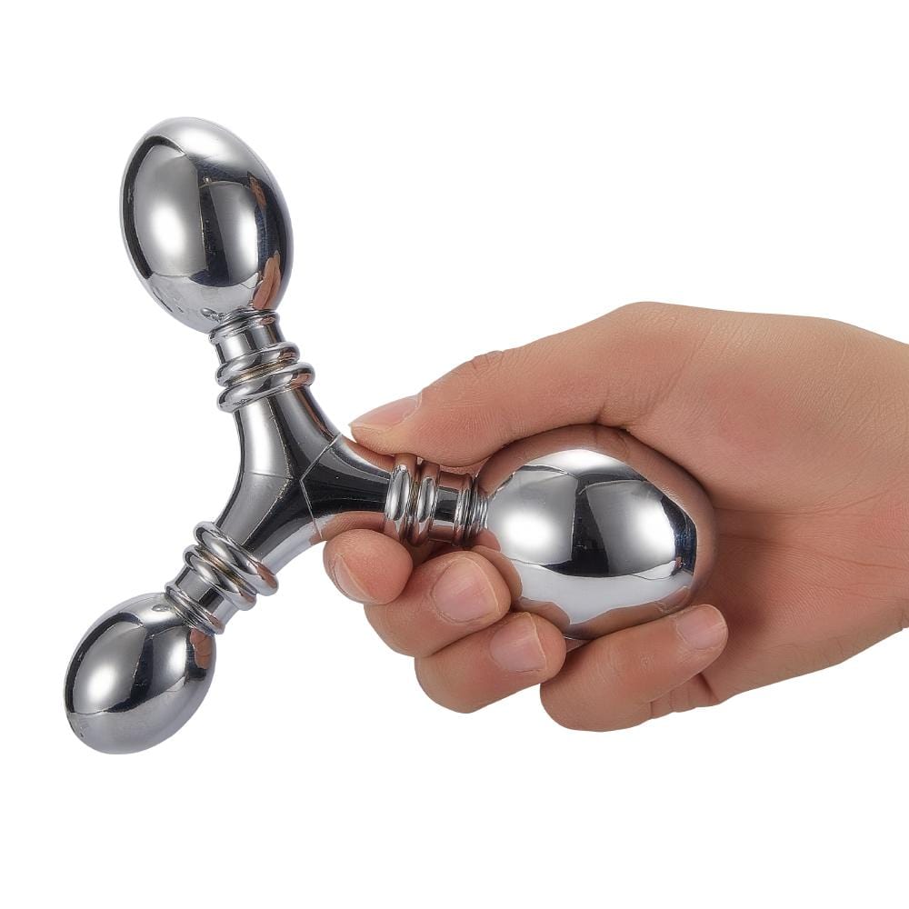 مجموعة سدادات شرجية معدنية ثلاثية الأبعاد، لعبة جنسية للبالغين