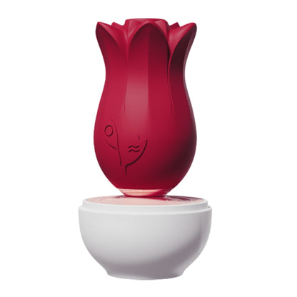 Rechargeable 4 Modes Rose Stimulator