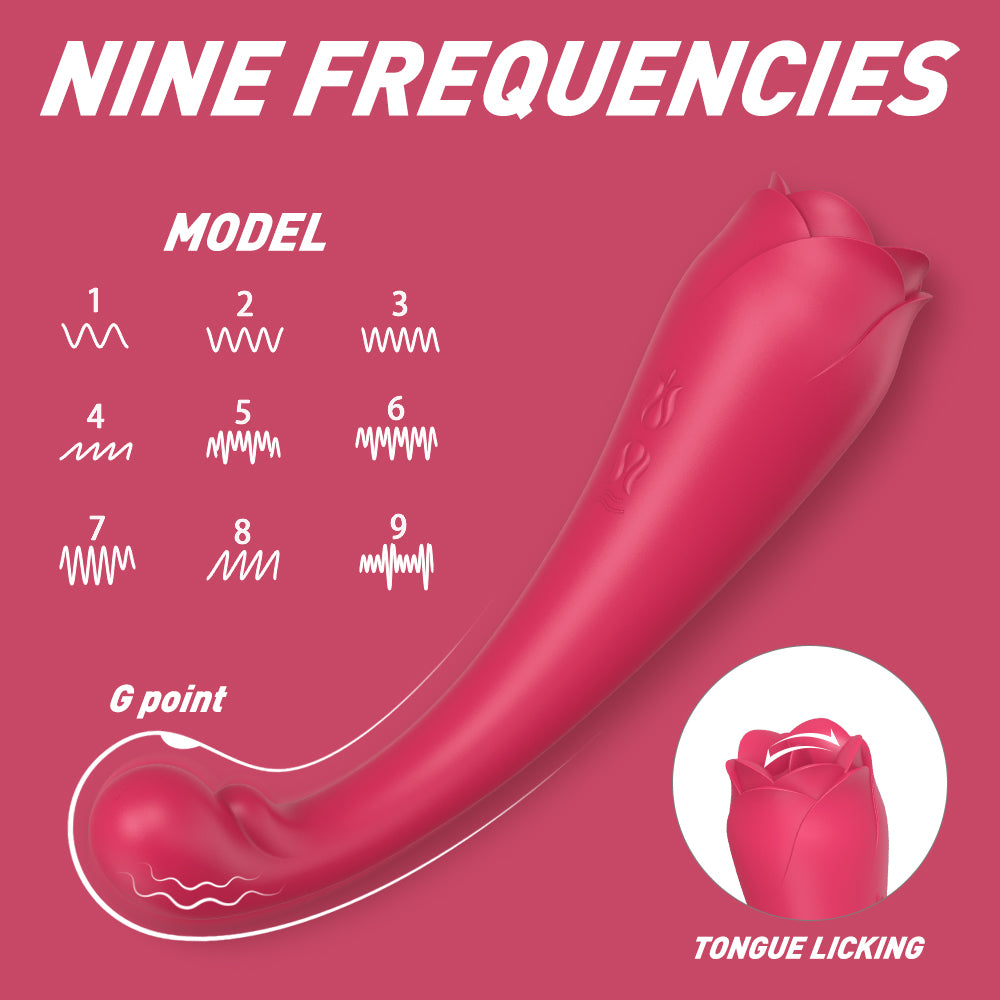 مدلك الجسم على شكل وردة قابل لإعادة الشحن عبر منفذ USB