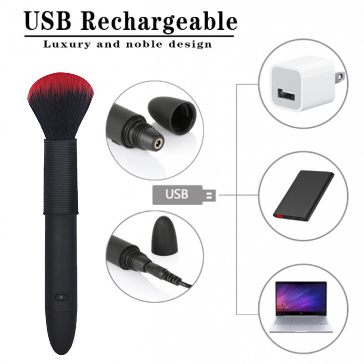 Pearl Brush 1.0 - Make Up Brush Massager Female Sex Toys