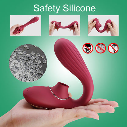 Sucking Vibrator for Women 10 Mode Suction Cup Vibrator