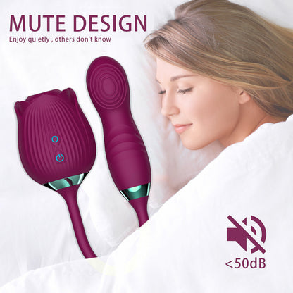 Rose Vibrator Clitoris Stimulator
