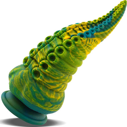 Fantasy Dildo Huge Dildo- Tentacle-Green