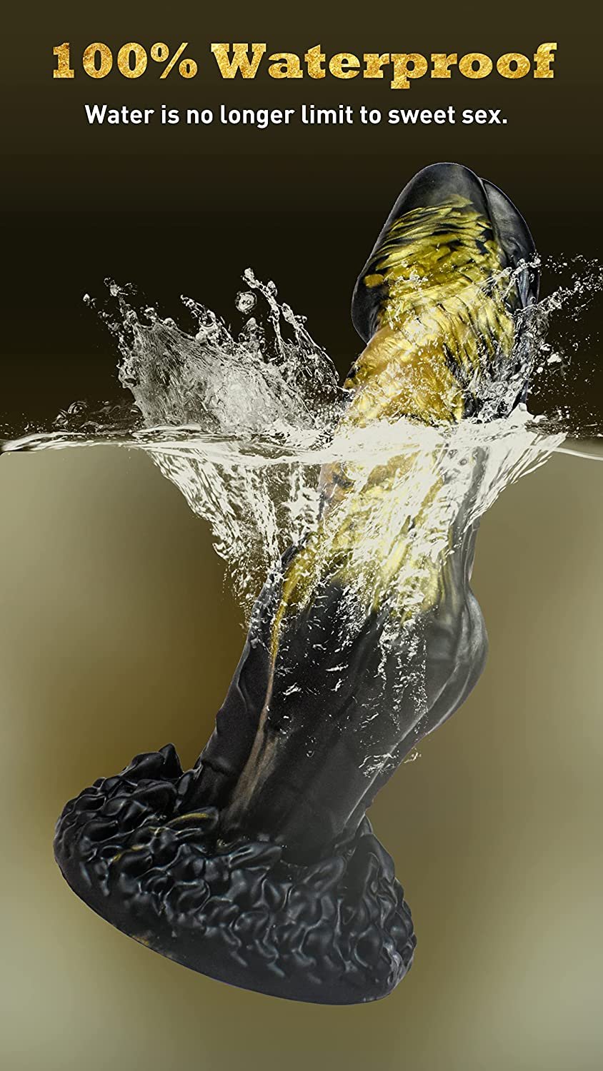 Fantasy Dildo Realistic Dildo- Titan-Black Vibe