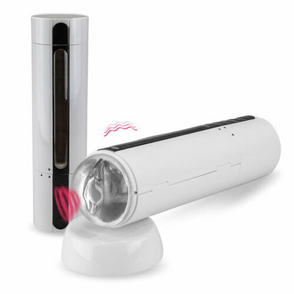 Heated Blow Job Masturbator With Audio Function