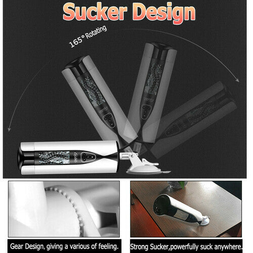 Vibrbud - Automatic Male Masturbator Suction Cup