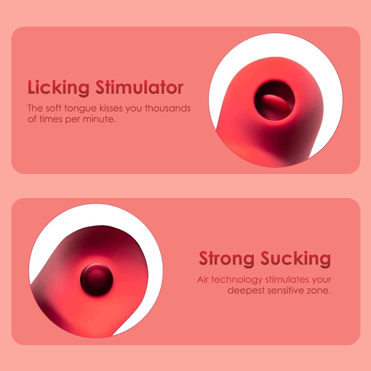 ToyCod Clitoral Sucking Tongue-Licking Vibrator