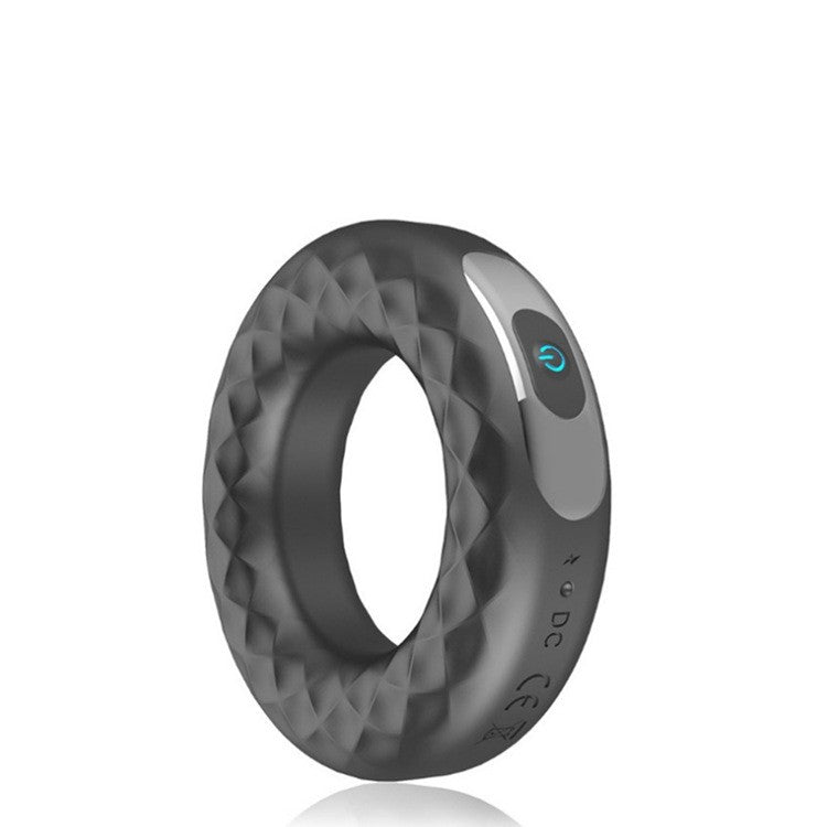 Vibration Ring Lock Essence Men's Penis Ring Doughnut Dual Wireless Re
