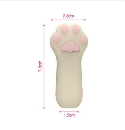 Kitten Paw Fingertip I Egg Skipping Vibrating Stick Female Massage Mas