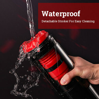 Fully Automatic 7 Telescopic Vibration Intelligent Male Masturbator Cup